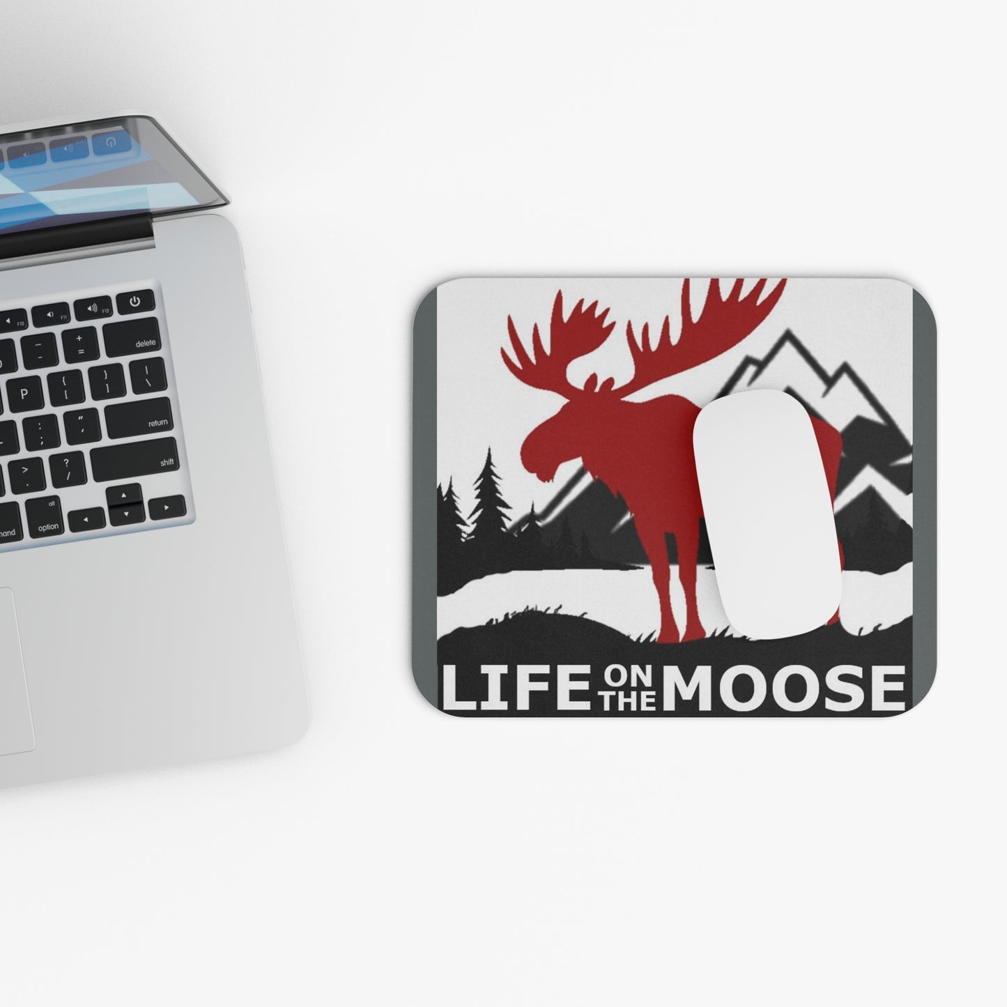 Life on the Moose Mouse Pad (Rectangle)