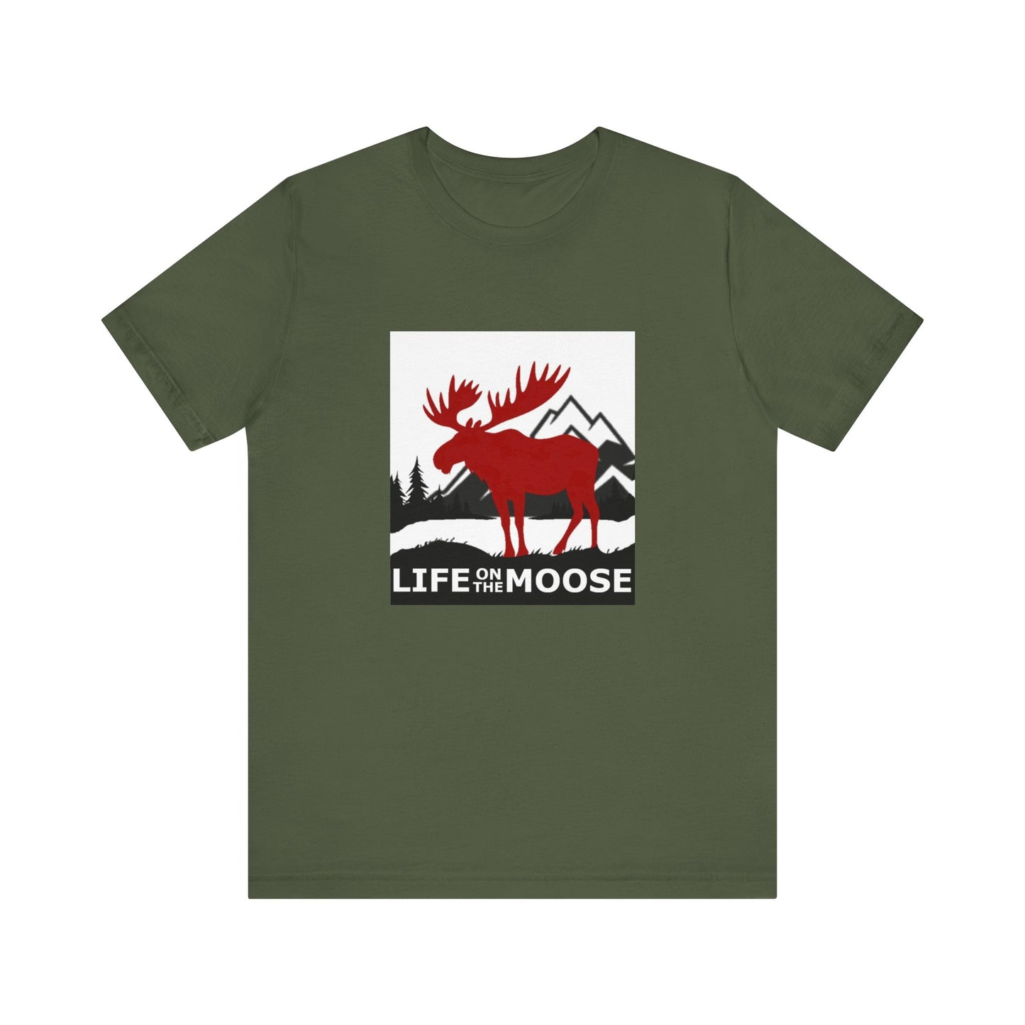 Life on the Moose Unisex Jersey Short Sleeve Tee