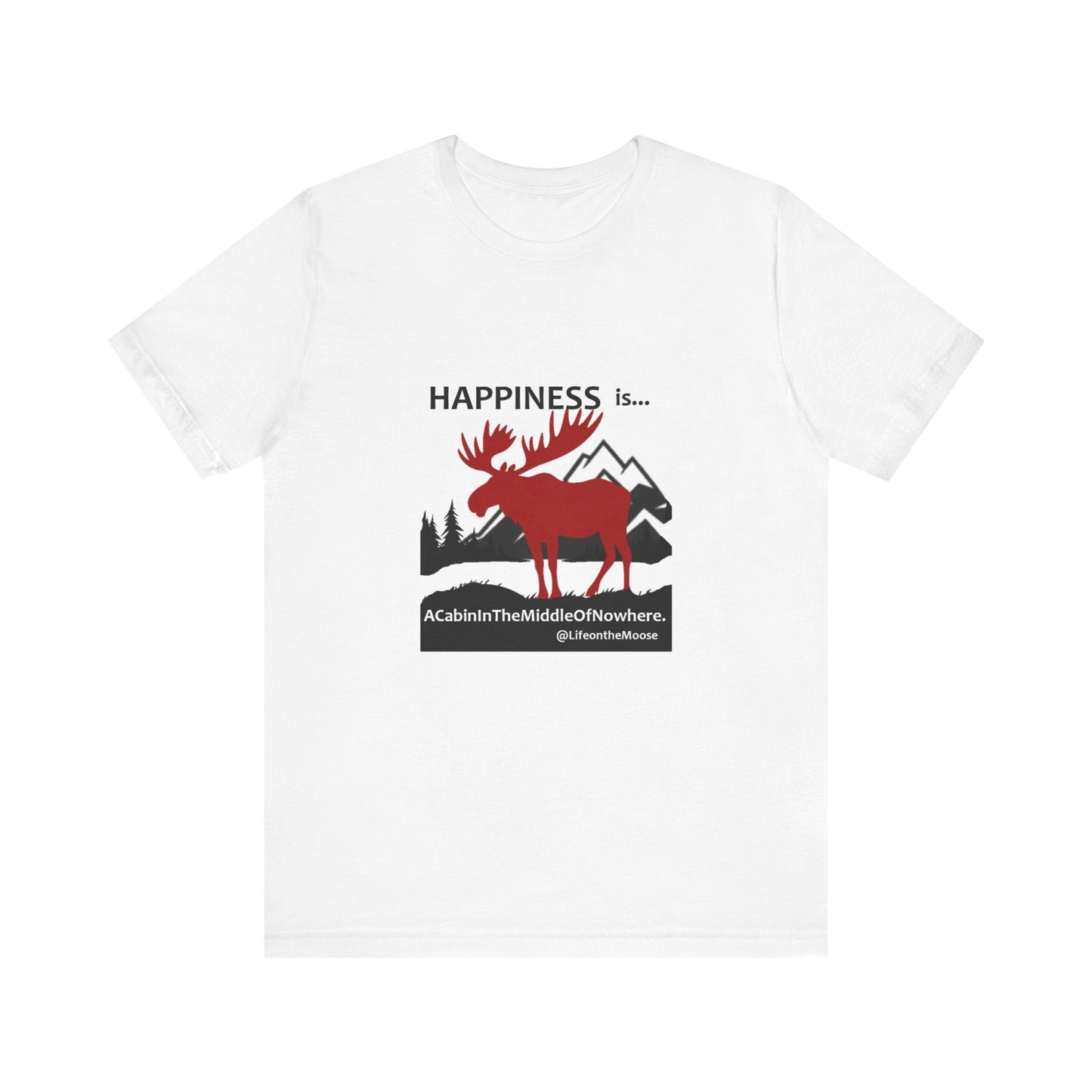 Happiness is... Unisex Jersey Short Sleeve Tee
