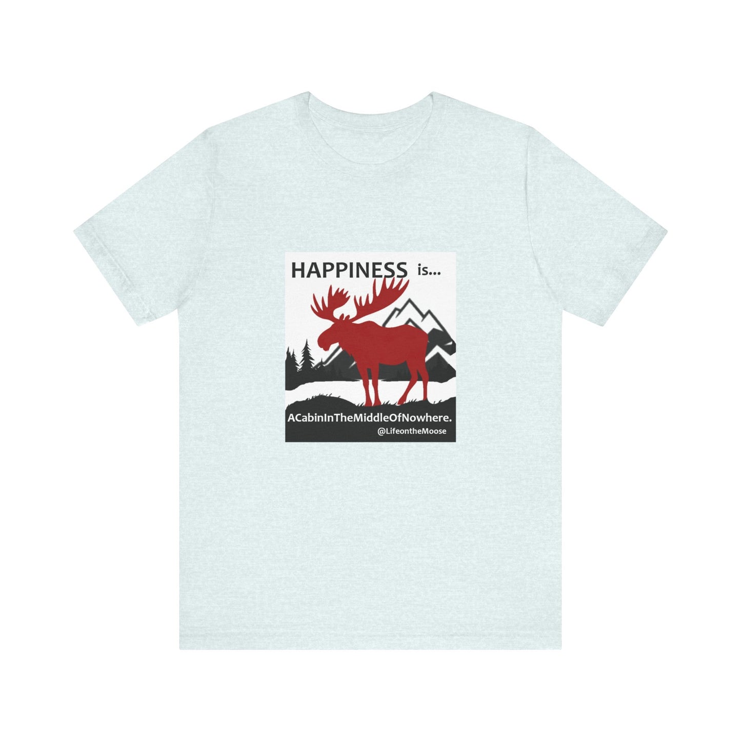 Happiness is... Unisex Jersey Short Sleeve Tee